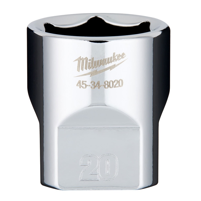 MILWAUKEE 3/8 DRIVE 20MM SOCKET