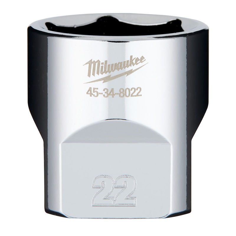 MILWAUKEE 3/8 DRIVE 22MM SOCKET