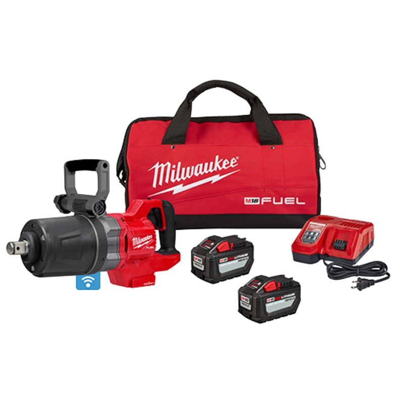 MILWAUKEE M18 FUEL 1 D-Handle High Torque Impact Wrench w/ ONE-KEY Kit