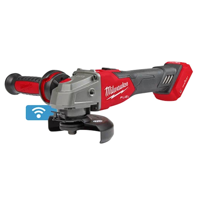 MILWAUKEE M18 FUEL 4-1/2 / 5 Braking Grinder w/ ONE-KEY & Slide Lock-On Switch (Tool Only)