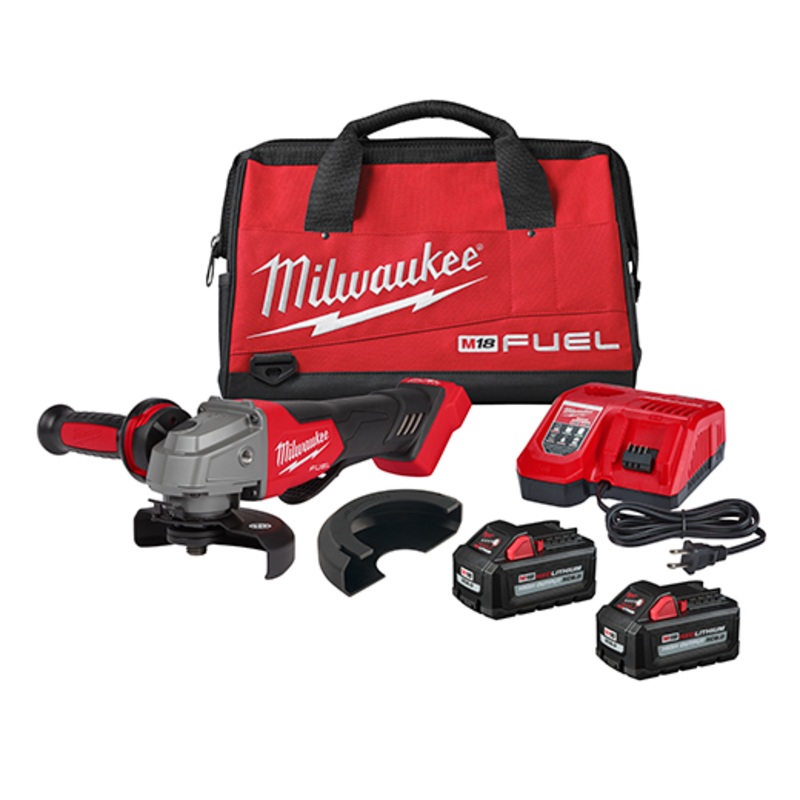 MILWAUKEE M18 FUEL 4-1/2 / 5 Braking Grinder w/ Paddle No Lock Switch Kit
