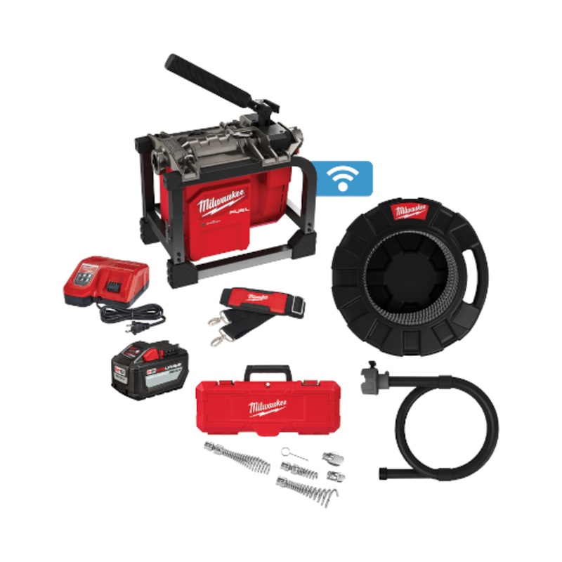 MILWAUKEE M18 FUEL Sectional Machine w/ 5/8 Cable Kit