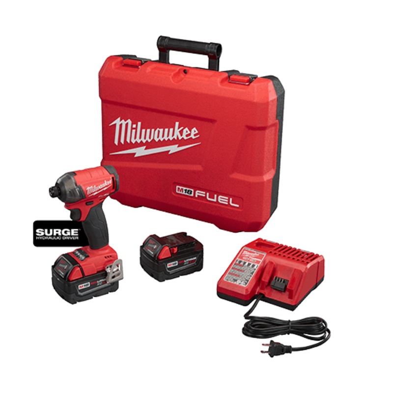 MILWAUKEE M18 FUEL SURGE 1/4 Hex Hydraulic Driver Kit