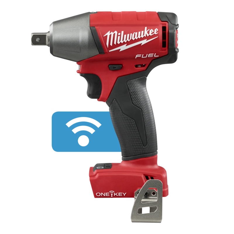 MILWAUKEE M18 FUEL w/ ONE-KEY 1/2 Compact Impact Wrench w/ Pin Detent (Tool Only)