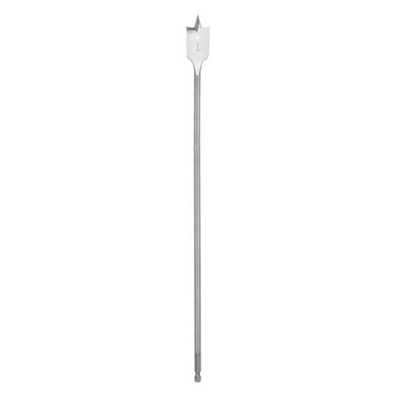 MILWAUKEE 16 Flat Boring Bits|3/8″|1/2″|5/8″|3/4″|7/8″|1″