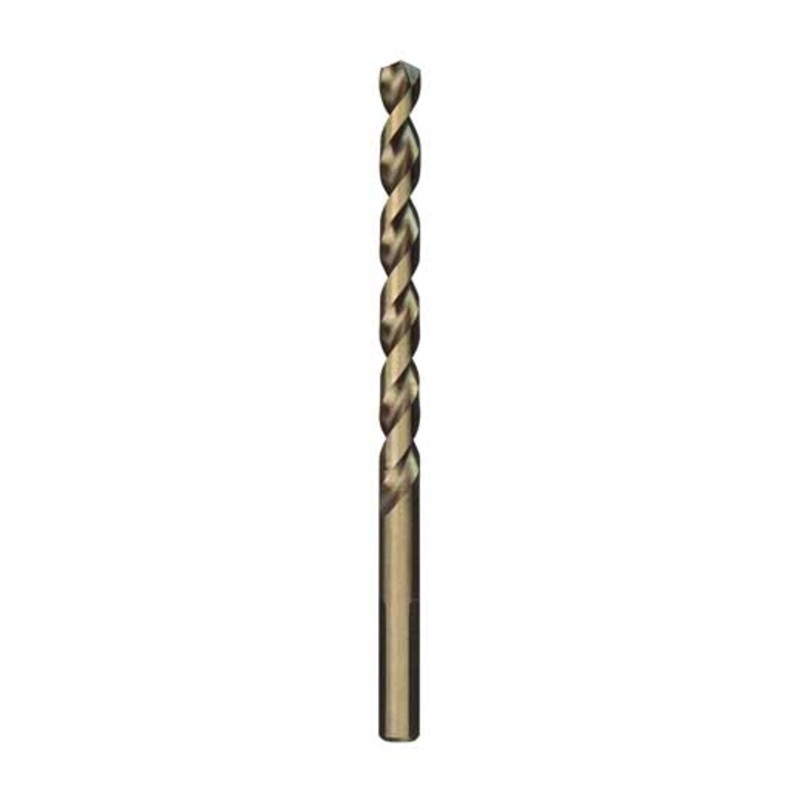 MILWAUKEE RED HELIX Cobalt Drill Bits, 3/8 Reduced 3-Flat Shank