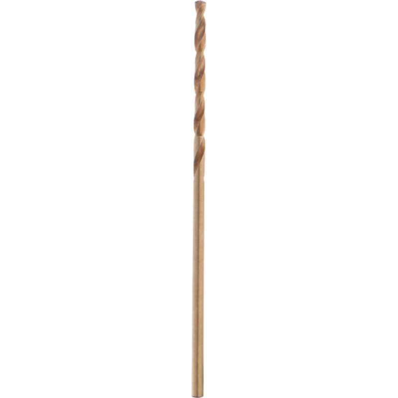 MILWAUKEE RED HELIX Cobalt Drill Bits, Round Shank