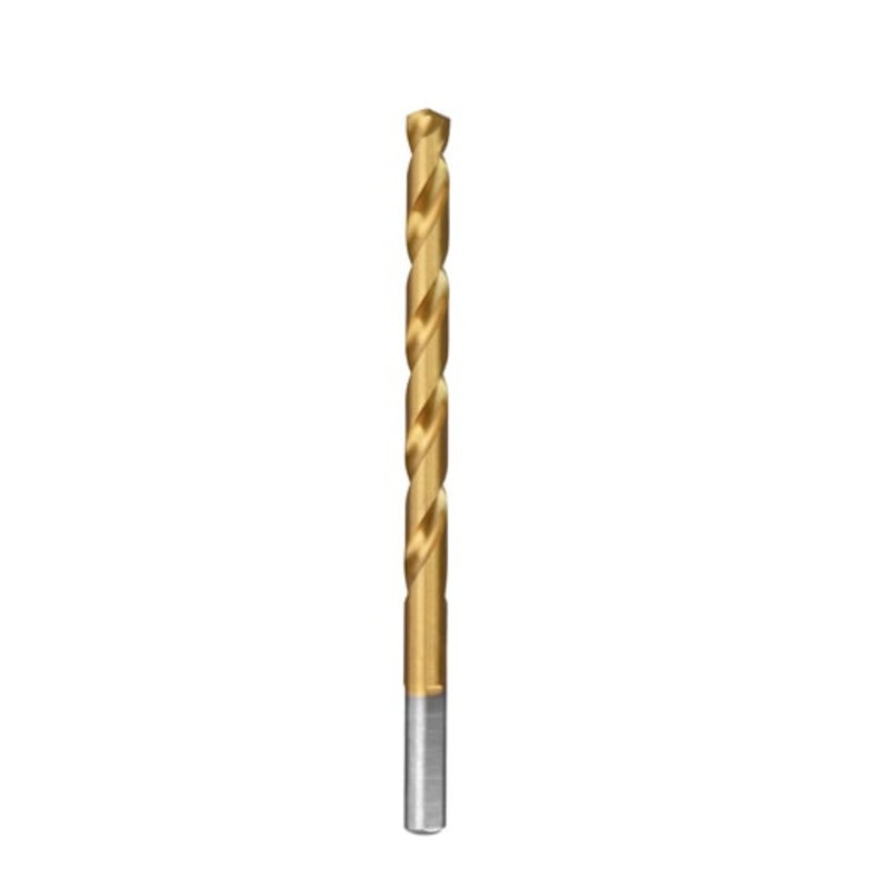 MILWAUKEE THUNDERBOLT Titanium Coated Drill Bits, 3-Flat Shank