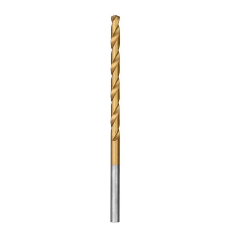 MILWAUKEE THUNDERBOLT Titanium Coated Drill Bits, Round Shank