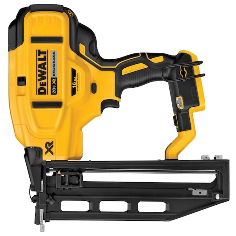 DEWALT 20V MAX* XR 16 GA Straight Finish Nailer (Tool Only)
