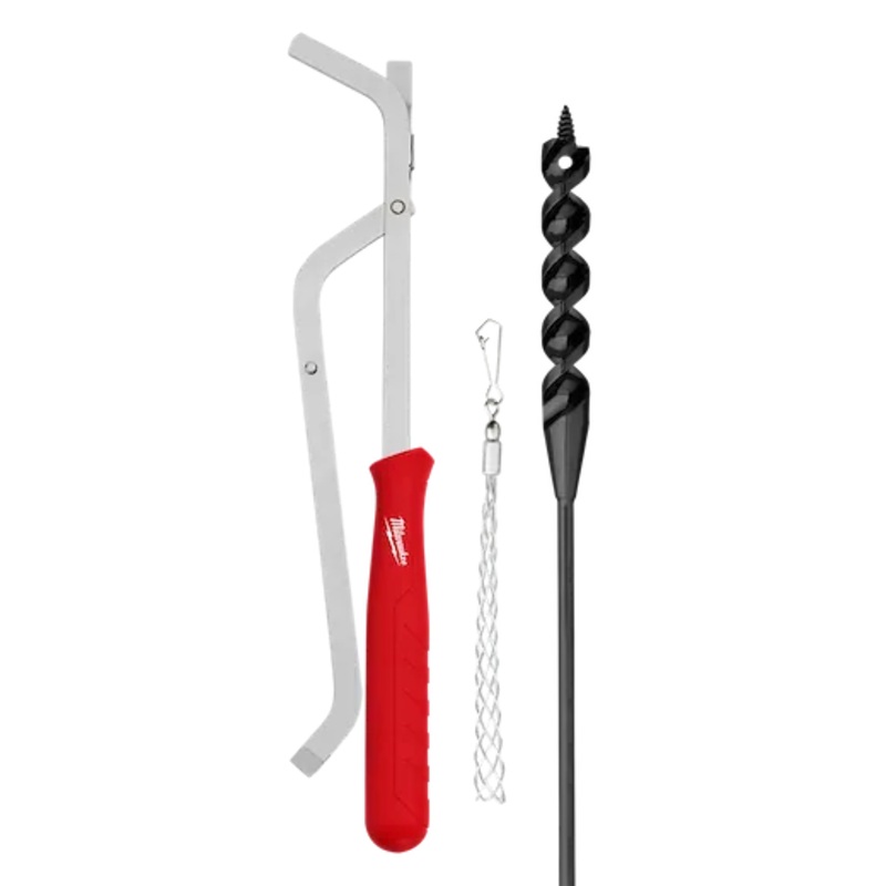 MILWAUKEE 3 PC. 9/16 X 54 Flexible Cable Auger Bit Set