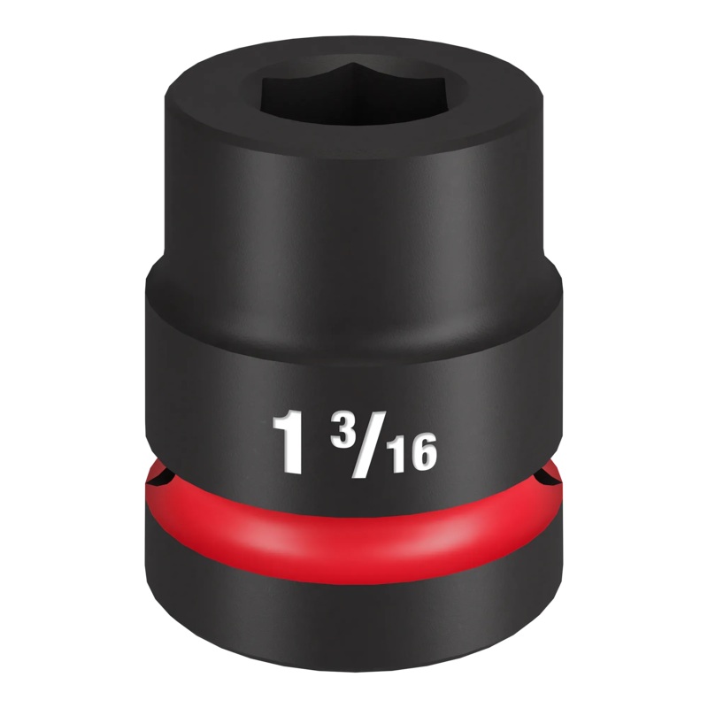 MILWAUKEE SHOCKWAVE IMPACT DUTY 1 Drive 1-3/16 Standard 6 Point Socket