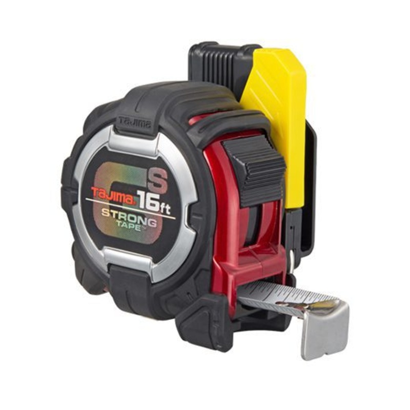 TAJIMA 16′ GS-LOCK Measuring Tape w/ Safety Belt Holder
