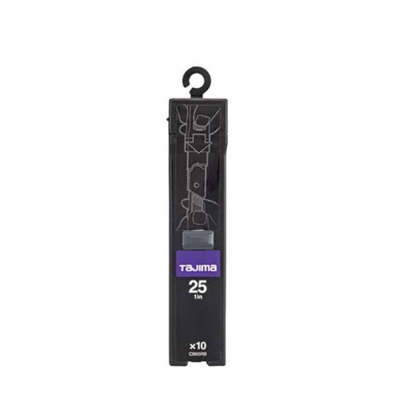 TAJIMA Premium Series RAZAR BLACK BLADE 1 Utility Knife Blades