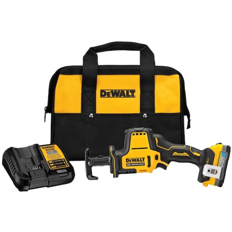DEWALT 20V MAX* ATOMIC One-Handed Reciprocating Saw Kit