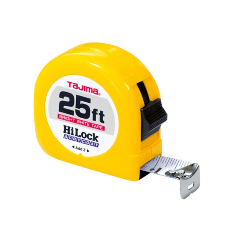 TAJIMA 25′ HI-LOCK Measuring Tape