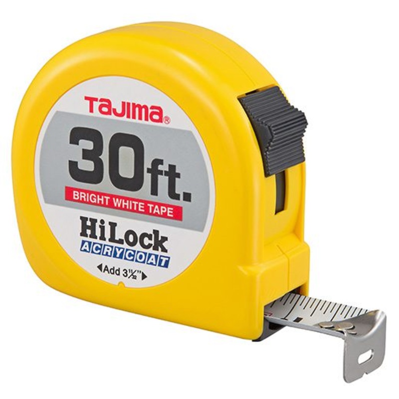 TAJIMA 30′ HI-LOCK Measuring Tape