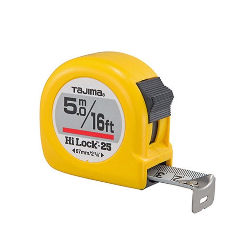 TAJIMA 5.0m / 16′ HI-LOCK Measuring Tape