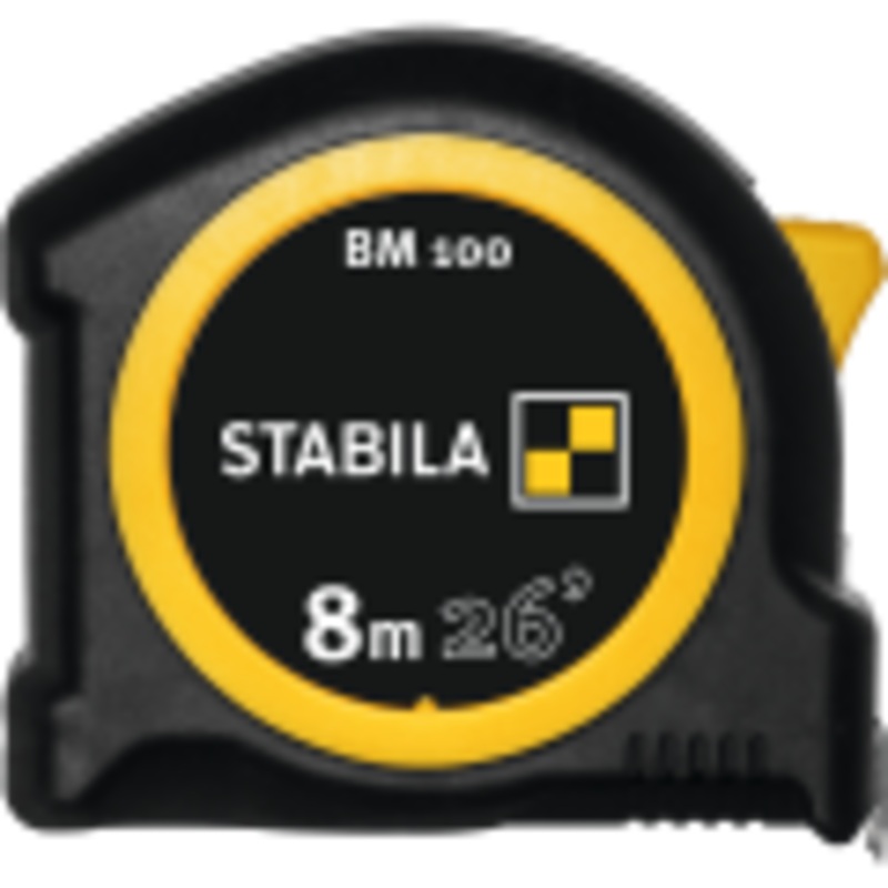 STABILA 8m Pocket Tape BM 100