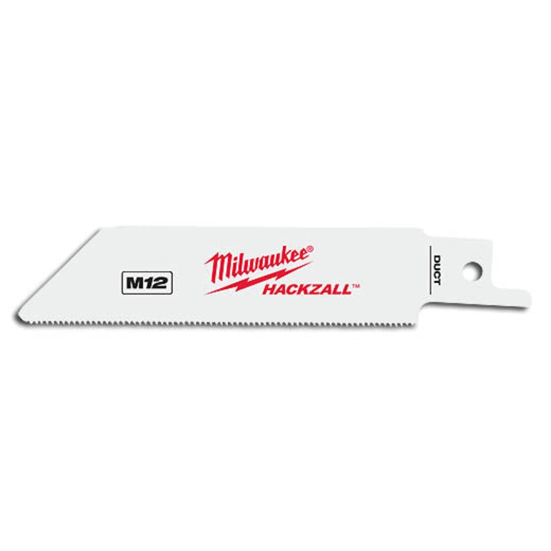 MILWAUKEE 4 HACKZALL Duct / Sheet Metal Blade (5 PACK)