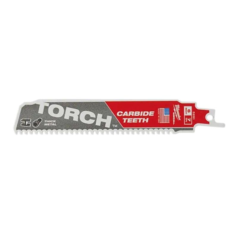 MILWAUKEE 6 8 TPI TORCH SAWZALL Carbide Blade