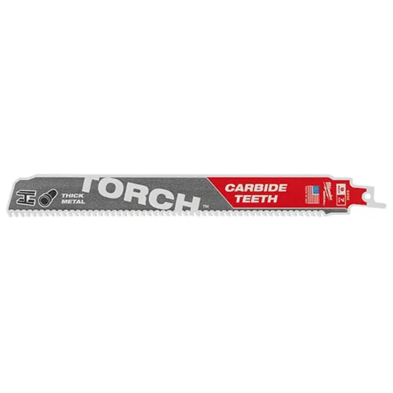 MILWAUKEE 9 8 TPI TORCH SAWZALL Carbide Blade