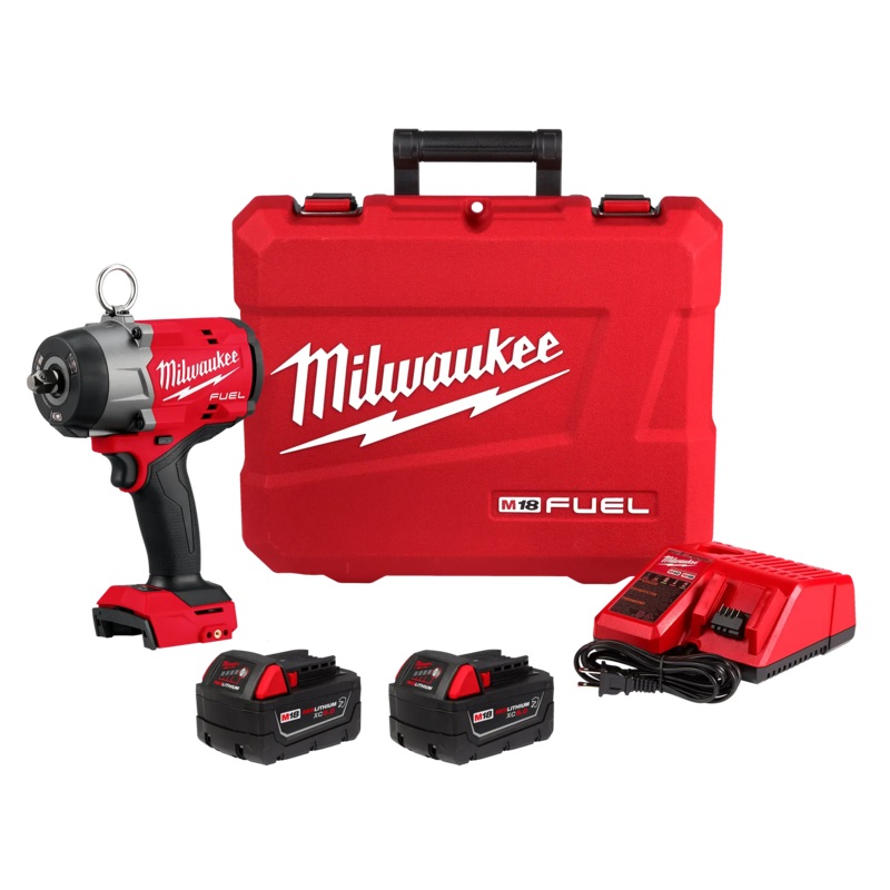 MILWAUKEE M18 FUEL 1/2 High Torque Impact Wrench w/ Pin Detent Kit