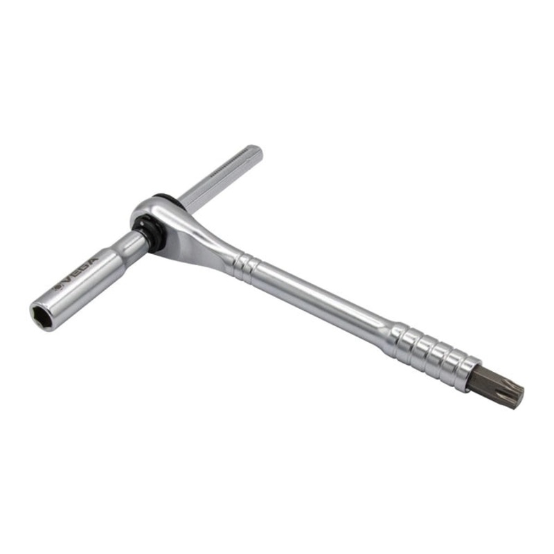 VEGA 1/4 Dual Drive Mag Bit Ratchet X 4-1/2 w/ Extension Bar