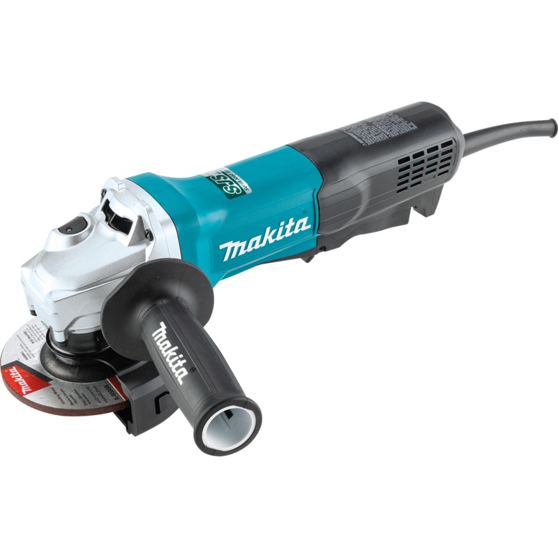 MAKITA 41/2 SJSII HighPower Angle Grinder, Paddle Switch