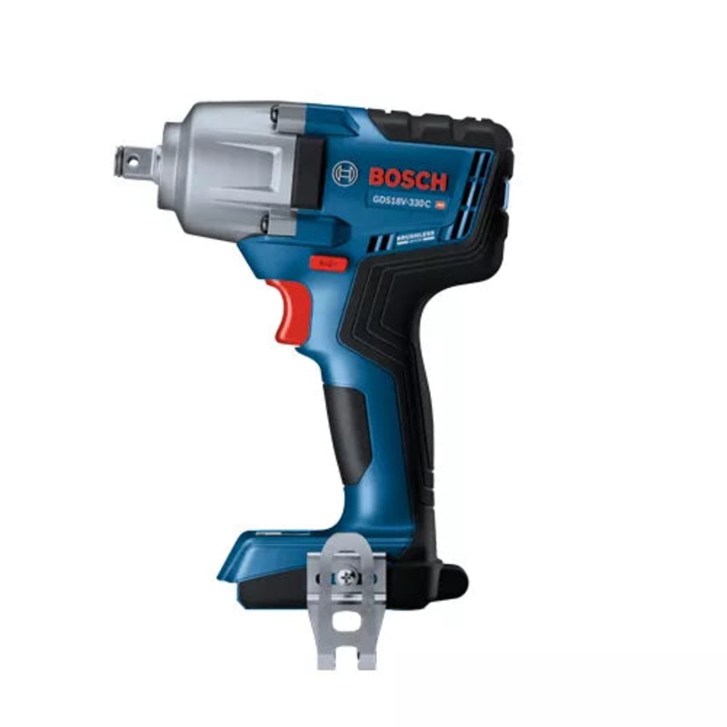 BOSCH 18V Connected-Ready 1/2 Mid-Torque Impact Wrench w/ Friction Ring & Thru-Hole (Tool Only)