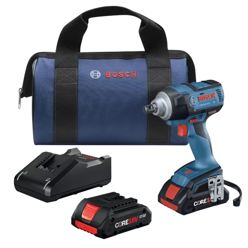 BOSCH 18V EC 1/2 Impact Wrench Kit