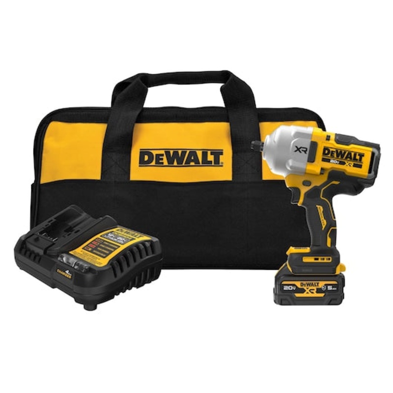 DEWALT DCF961GP1 20V MAX* XR 1/2 High Torque Impact Wrench w/ Hog Ring Anvil Kit