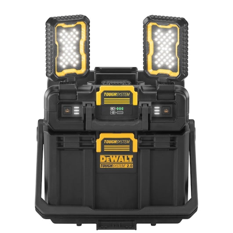DEWALT TOUGHSYSTEM 2.0 Adjustable Work Light & Storage