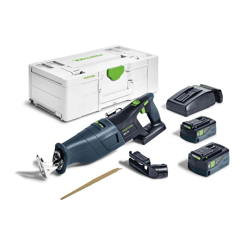 FESTOOL Cordless Reciprocating Saw RSC 18 5,0 EB-PLUS
