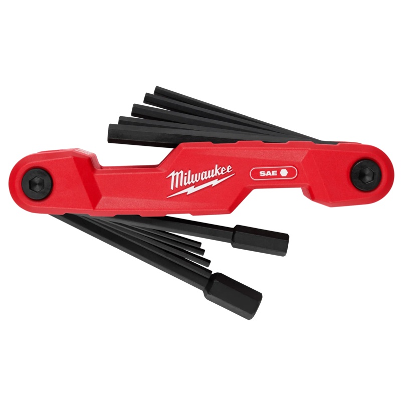 MILWAUKEE 11-Key Electrician’s Folding Hex Key Set – SAE