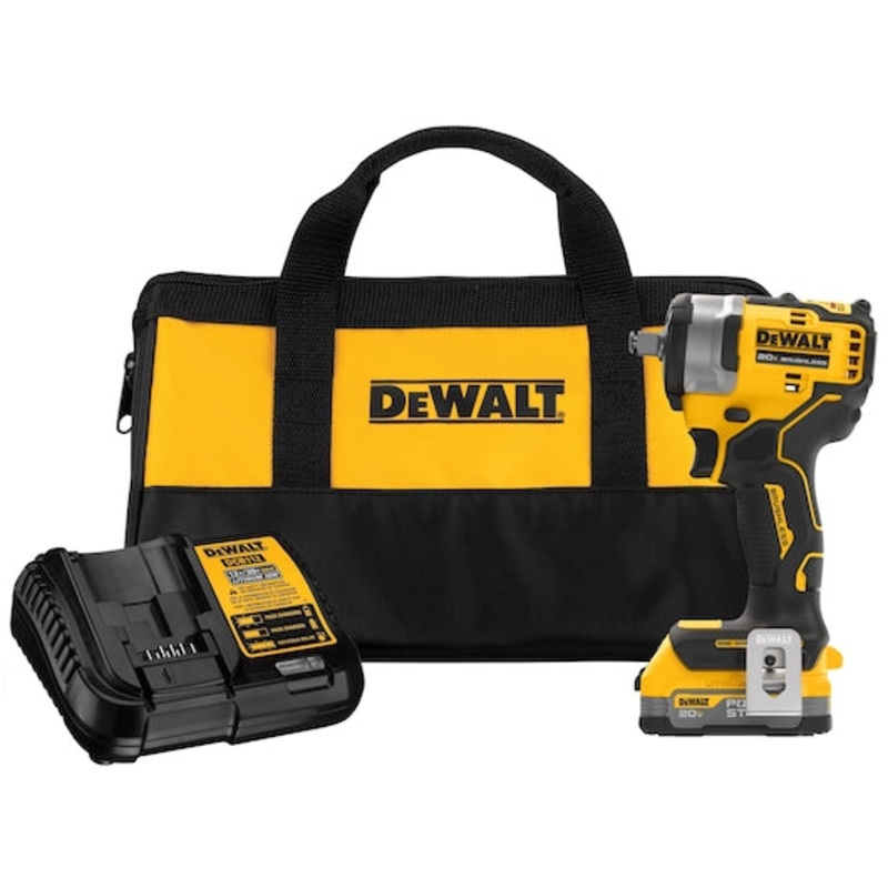 DEWALT 20V MAX* 1/2 Impact Wrench w/ Hog Ring Anvil Kit