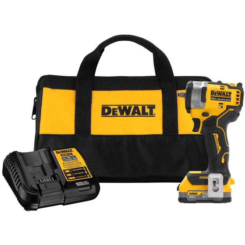 DEWALT 20V MAX* 3/8 Impact Wrench w/ Hog Ring Anvil Kit