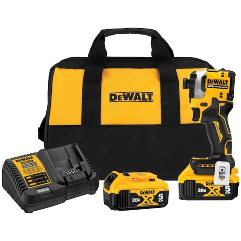 DEWALT 20V MAX* ATOMIC 3-Speed 1/4 Impact Driver Kit
