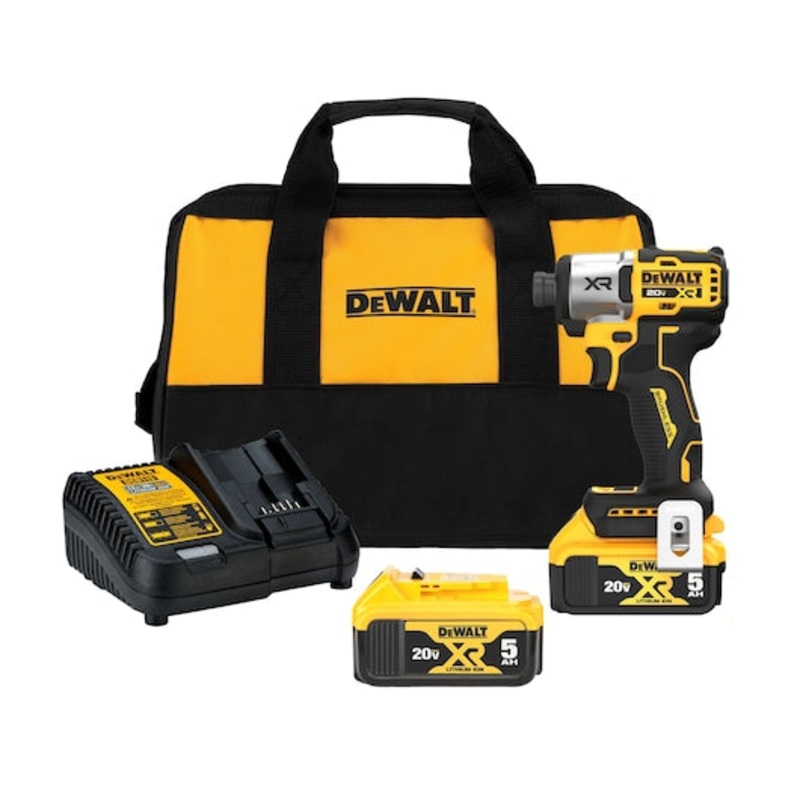 DEWALT 20V MAX* XR 3-Speed 1/4 Impact Driver Kit