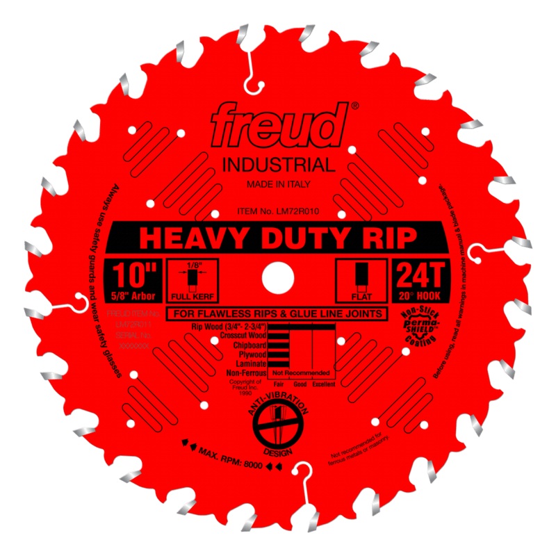 FREUD 10 Heavy-Duty Rip Blade