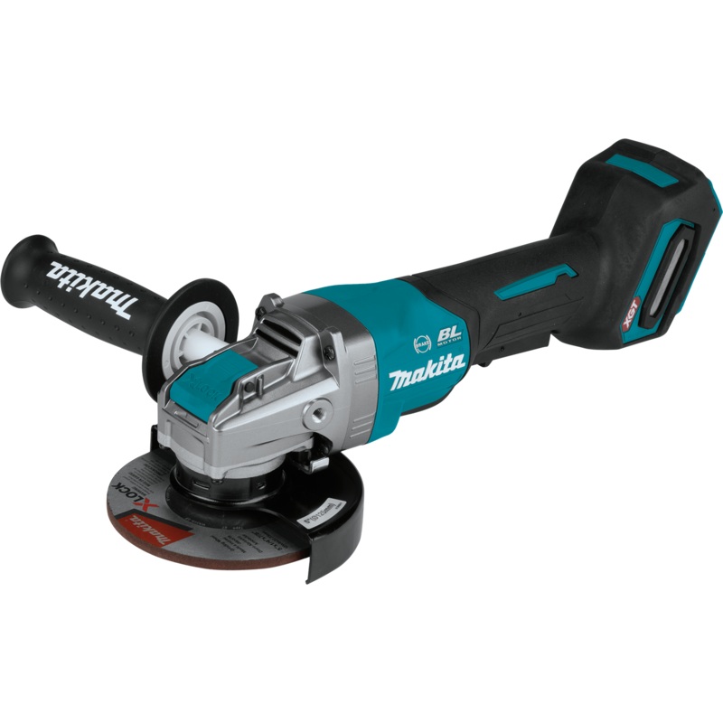 MAKITA 40V MAX XGT 41/2 / 5 XLOCK Paddle Switch Angle Grinder w/ Electric Brake (Tool Only)