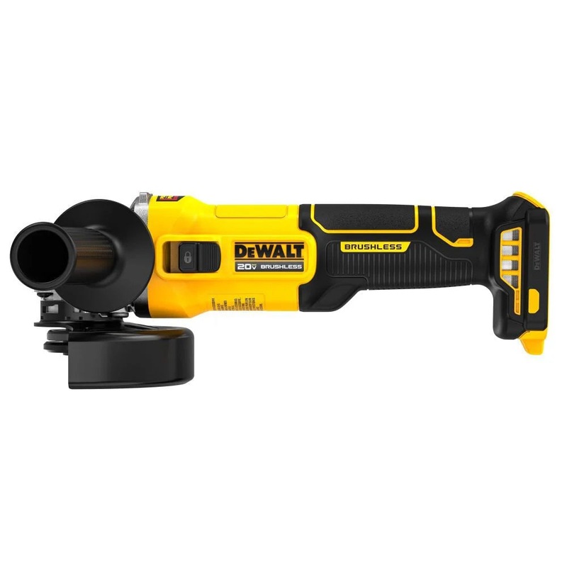 DEWALT 20V MAX 4 1/2 Inch Slide-Switch Grinder (Bare Tool) DCG407B