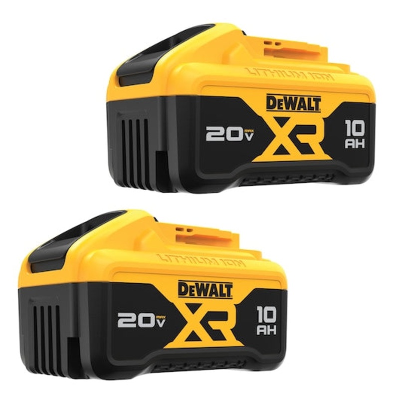 DEWALT 20V MAX* XR 10.0Ah Battery (2 PACK)
