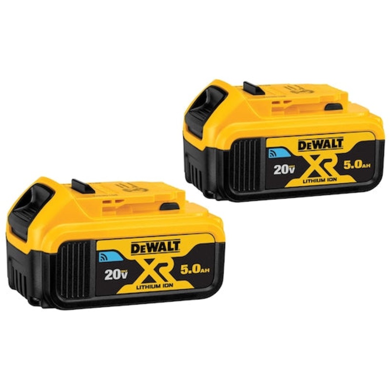 DEWALT 20V MAX* XR TOOL CONNECT 5.0Ah Battery (2 PACK)
