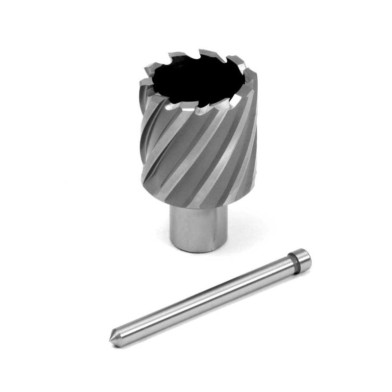 EVOLUTION 1-1/16 Width X 1 Depth Annular HSS Cutter w/ 3/4 Weldon Shank & Pilot Pin Included