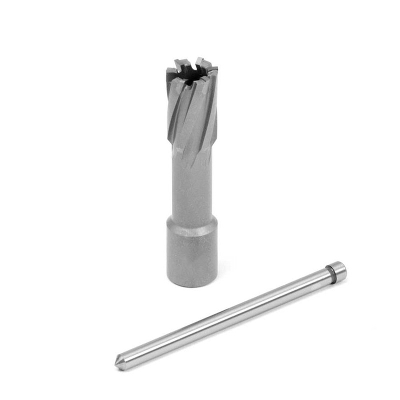 EVOLUTION 11/16 Width X 2 Depth Annular Carbide Tipped Cutter w/ 3/4 Weldon Shank & Pilot Pin Included