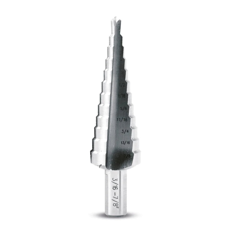 EVOLUTION 3/16 – 7/8 Straight Flute Step Drill