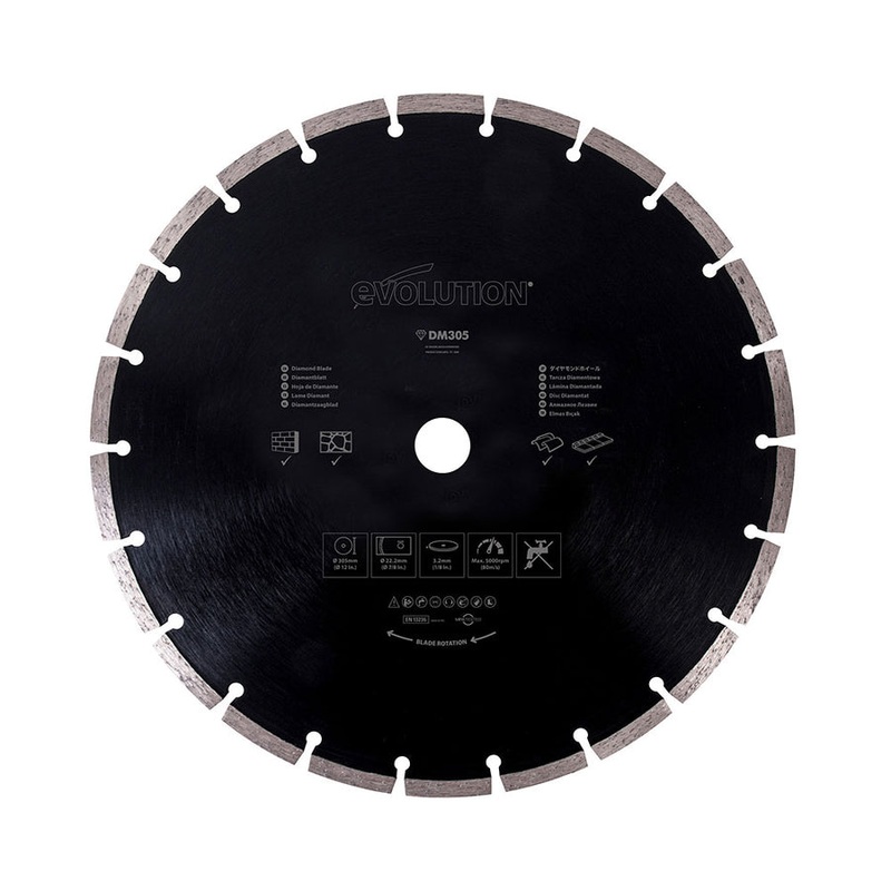 EVOLUTION Evolution 12 Segmented Rim, 20mm Arbor, Diamond Blade