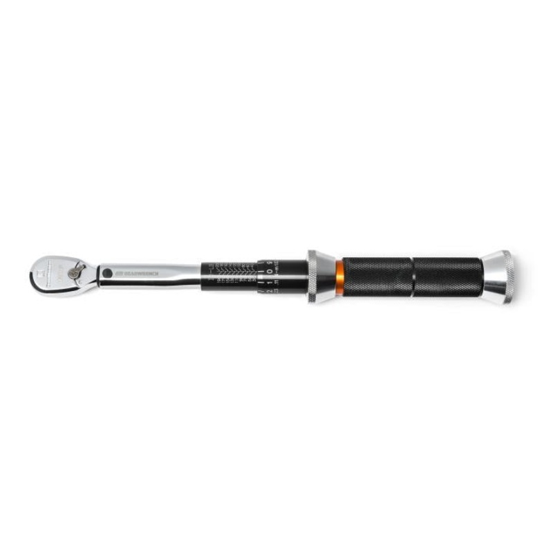 GEARWRENCH 1/4 Drive 120XP Micrometer Torque Wrench 30-200 in/lbs