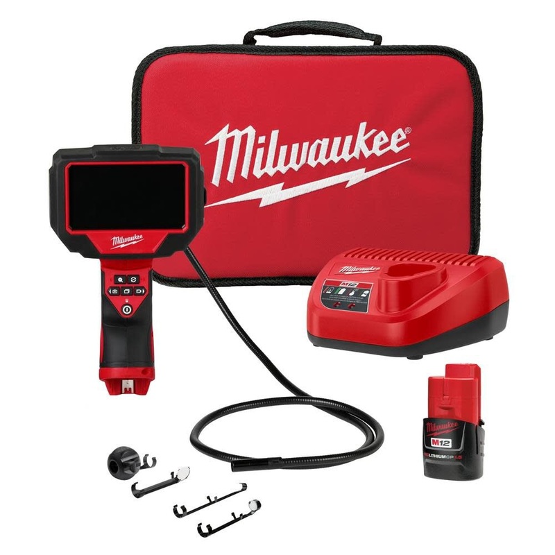 MILWAUKEE M12 M-SPECTOR 360 4′ Inspection Camera Kit